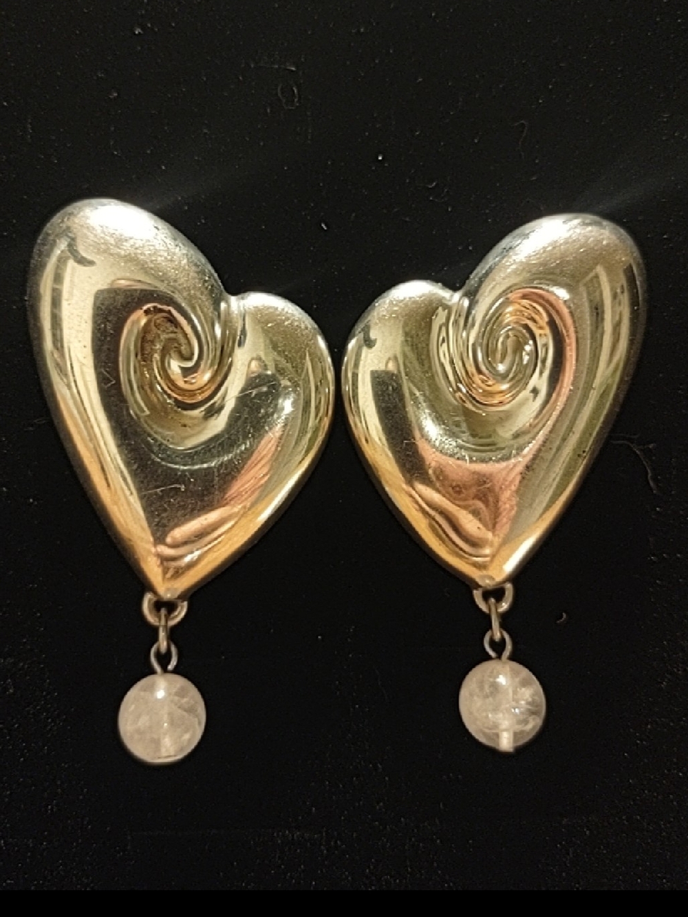 Vintage Frederick Duclos Sterling Modernist Earrings